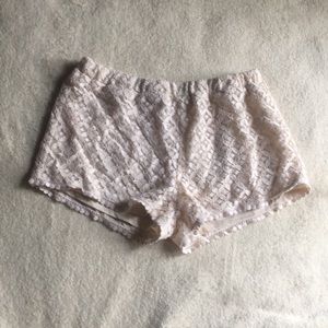 Lace Short Shorts
